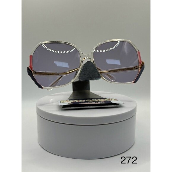 Vintage Oversize Sunglasses | NOS | Drop Temple Style | Oleg Cassini 1980s-1990s - Picture 1 of 10